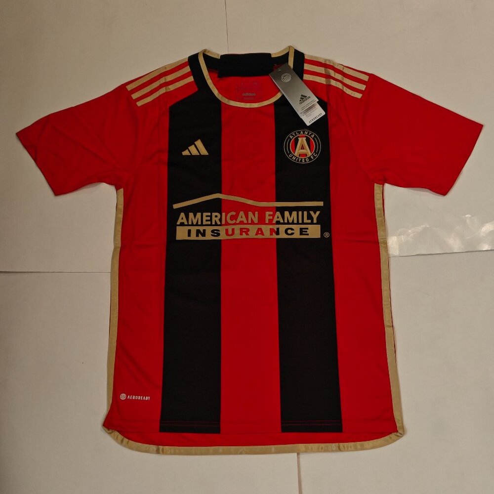 Atlanta United FC 23/24 Home Jersey Adidas Men's Size S - L NWT  Black & Red